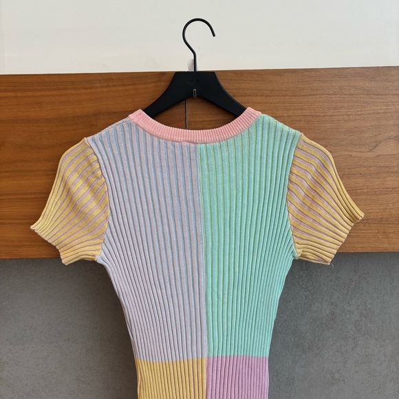 NWOT The Ragged Priest Switch Ribbed Mini Dress, Size S - Picture 15 of 15